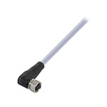 BALLUFF Right Angle Female 5 way M12 to 5 way Unterminated Sensor Actuator Cable, 2m