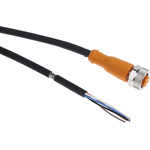 ifm electronic Female M12 to Unterminated Sensor Actuator Cable, 2m