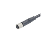 Binder Straight Female 4 way M5 to Unterminated Sensor Actuator Cable, 2m