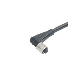 Binder Right Angle Female 3 way M5 to Unterminated Sensor Actuator Cable, 2m