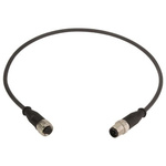 HARTING Straight Female 4 way M12 to Straight Male 4 way M12 Sensor Actuator Cable, 600mm