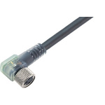 binder Right Angle Female 3 way M8 to Unterminated Sensor Actuator Cable, 5m