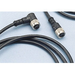 binder Right Angle Female 4 way M12 to Unterminated Sensor Actuator Cable, 2m
