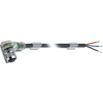 Phoenix Contact Right Angle Female 3 way M12 to Unterminated Sensor Actuator Cable, 3m