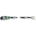 Phoenix Contact Straight Female 3 way M12 to Unterminated Sensor Actuator Cable, 3m
