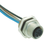 HARTING Female 5 way M12 to Unterminated Sensor Actuator Cable, 500mm