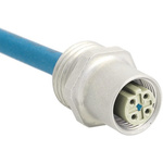 HARTING Female 4 way M12 to Sensor Actuator Cable, 360mm