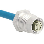 HARTING Female 4 way M12 to Sensor Actuator Cable, 700mm