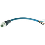 HARTING Male 4 way M12 to Sensor Actuator Cable, 3m