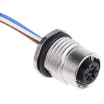 Phoenix Contact Female 4 way M12 to Sensor Actuator Cable, 500mm