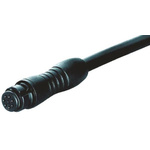 binder Straight Female 3 way Snap-in 11.5mm Circular to Unterminated Sensor Actuator Cable, 2m