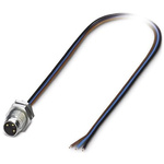 Phoenix Contact Male 3 way M8 to Unterminated Sensor Actuator Cable, 500mm