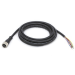 Banner Straight Female 8 way M12 to Unterminated Sensor Actuator Cable, 9m