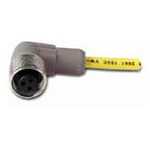 Eaton Right Angle Female 4 way M12 to Unterminated Sensor Actuator Cable, 10m
