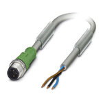 Phoenix Contact Male 3 way M12 to Sensor Actuator Cable, 5m