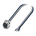 Phoenix Contact Female 4 way M12 to Sensor Actuator Cable, 500mm