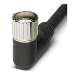 Phoenix Contact Right Angle Female 12 way M23 to Unterminated Sensor Actuator Cable, 10m