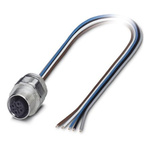 Phoenix Contact Female 5 way M12 to Sensor Actuator Cable, 4m