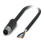 Phoenix Contact Male 5 way M12 to Sensor Actuator Cable, 10m