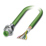 Phoenix Contact Male 5 way M12 to Bus Cable, 2m