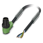 Phoenix Contact Male 5 way M12 to 5 way Unterminated Sensor Actuator Cable, 1.5m