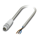 Phoenix Contact Male 3 way M8 to Sensor Actuator Cable, 1.5m