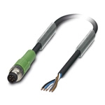 Phoenix Contact Male 5 way M8 to Sensor Actuator Cable, 1.5m