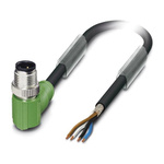 Phoenix Contact Male 4 way M12 to Sensor Actuator Cable, 5m