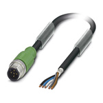 Phoenix Contact Male 5 way M12 to Sensor Actuator Cable, 5m