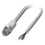 Phoenix Contact Male 4 way M12 to Sensor Actuator Cable, 10m