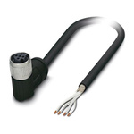 Phoenix Contact Female 4 way M12 to 4 way Unterminated Sensor Actuator Cable, 5m