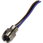 Harting Straight Female 3 way M8 to Unterminated Sensor Actuator Cable, 5m