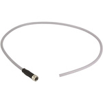 Harting Straight Female 4 way M8 to Unterminated Sensor Actuator Cable, 10m