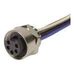 HARTING Straight Female 3 way 7/8 in Circular to Unterminated Sensor Actuator Cable, 500mm