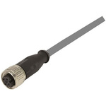 HARTING Straight Female 5 way M12 to Unterminated Sensor Actuator Cable, 5m