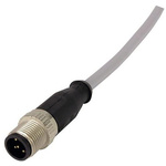 HARTING Straight Female 5 way M12 to Straight Male 5 way M12 Sensor Actuator Cable, 5m