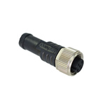 Amphenol Female 17 way M12 to Unterminated Sensor Actuator Cable, 2m