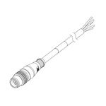 Brad from Molex 3 way M12 to Unterminated Sensor Actuator Cable, 5m