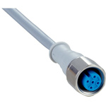 Sick Female 4 way M12 to Unterminated Sensor Actuator Cable, 10m