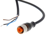 Omron Straight Female M12 to Unterminated Sensor Actuator Cable, 5m