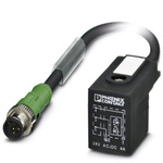 Phoenix Contact Straight Male M12 to DIN 43650 Form BI Sensor Actuator Cable, 5m