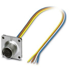 Phoenix Contact Straight Female M12 to Sensor Actuator Cable, 17.4mm