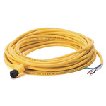 Rockwell Automation Right Angle Female 4 way M12 to Right Angle Female 4 way M12 Actuator/Sensor Cable, 10m