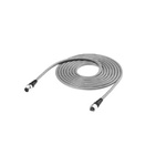 Omron Straight Female 8-Pin way M12 to Straight Male 8-Pin way M12 Actuator/Sensor Cable, 3m