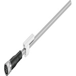 Straight Female 4 way M8 to Pigtail Circular Connector, 2.5m