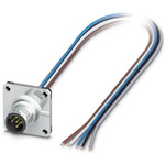 Phoenix Contact Male 5 way M12 to Sensor Actuator Cable, 500mm