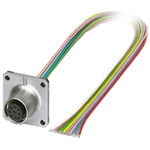 Phoenix Contact Female 8 way M12 to Sensor Actuator Cable, 500mm
