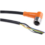 Telemecanique Sensors Right Angle Female 5 way M12 to Unterminated Sensor Actuator Cable, 5m