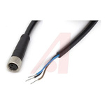 Turck Female 3 way M8 to Unterminated Sensor Actuator Cable, 2m