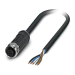 Phoenix Contact Female 5 way M12 to Sensor Actuator Cable, 2m